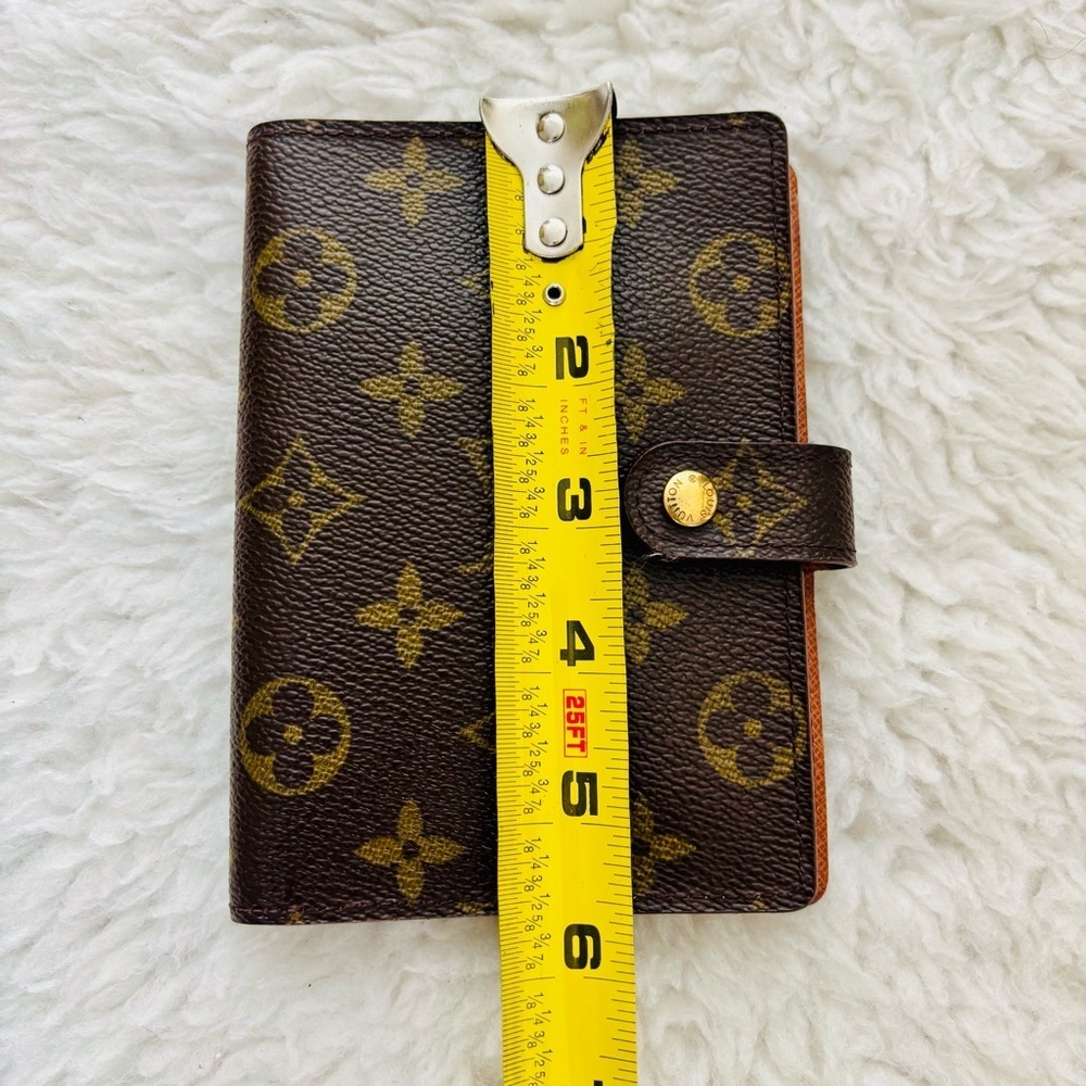 Louis Vuitton Brown Monogram Leather Vintage PM Agenda Cover - Picture 8 of 16